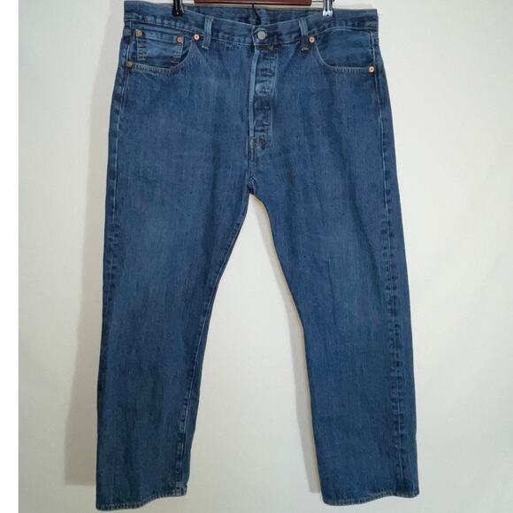 Levi's 501 Button Fly Jeans - Men's Size 40 X‎ 30 - Classic! - Picture 1 of 7